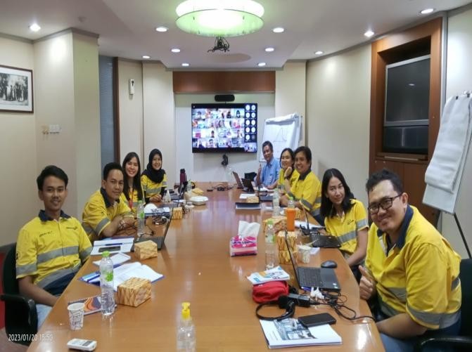 Diskusi dan pendampingan bersama tim klien